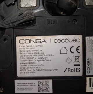 Aspirador Conga Cecotec 05791