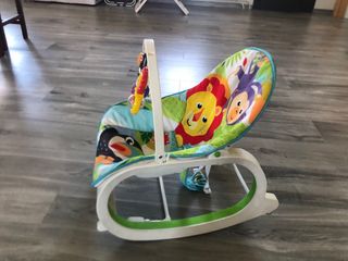 Mecedora bebé Fisher-Price jungla