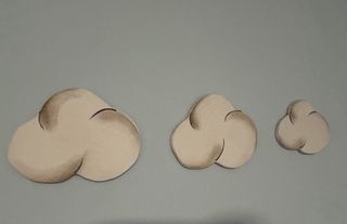 Decoración infantil niño moto nubes