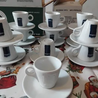 Set 12 Tazzine Caffè Lavazza con Piattini
