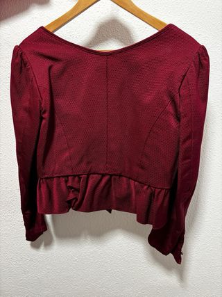 Corpiño fallera manga larga