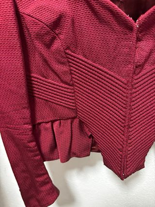 Corpiño fallera manga larga