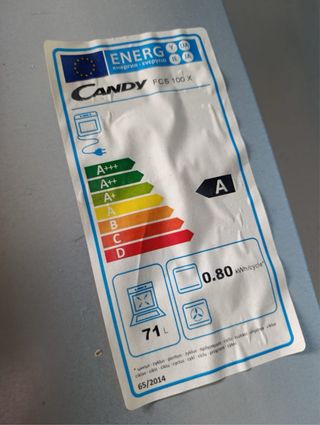 Horno Candy Inox y Cristal 59.5x59.5