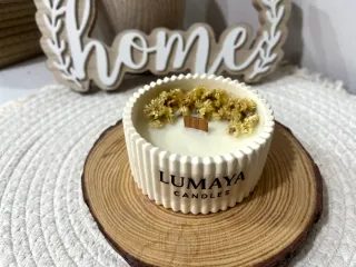 Vela artesanal aromática Lumaya
