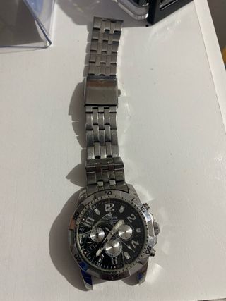 Reloj Viceroy Cronógrafo Negro y Plateado