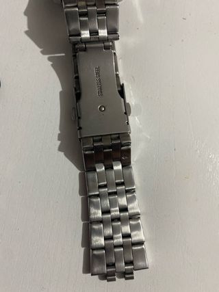 Reloj Viceroy Cronógrafo Negro y Plateado