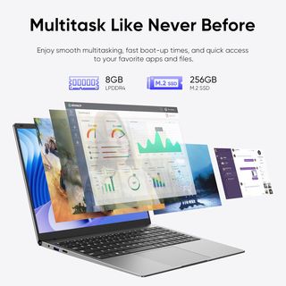 Portátil 15.6 FHD 1080p 8GB RAM 256GB