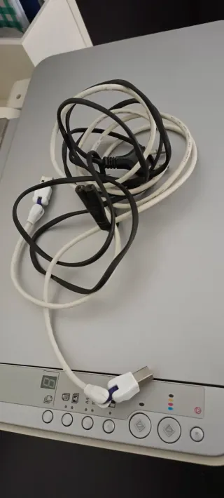 Impresora Epson Beige y Gris