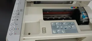 Impresora Epson Beige y Gris