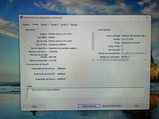 Ordenador sobremesa i5 NVIDIA GTX 1070