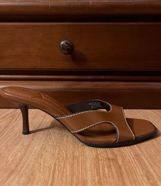 Sandalias Zara Marrones Talla 39