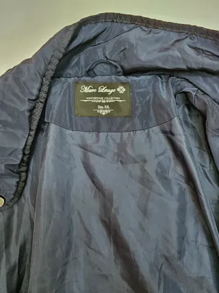 Abrigo Marc Lauge Azul Talla XXL