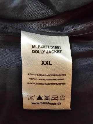 Abrigo Marc Lauge Azul Talla XXL