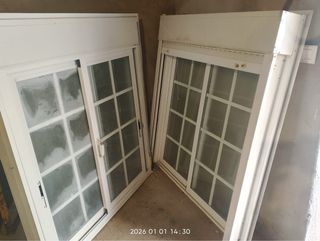 Ventanas de aluminio con rejas 200 cada una