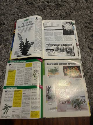 4 revistas jardin antiguas