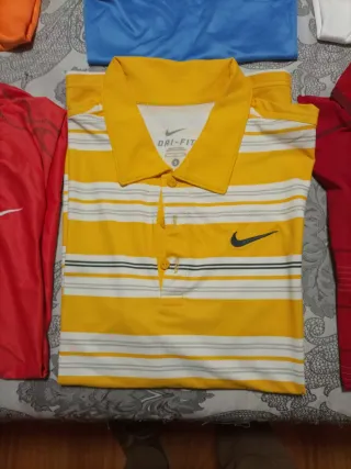 Lote 9 Polos Nike Talla S