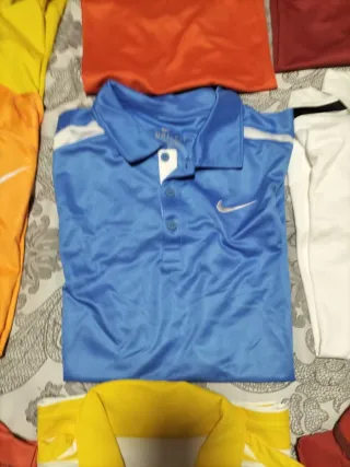Lote 9 Polos Nike Talla S