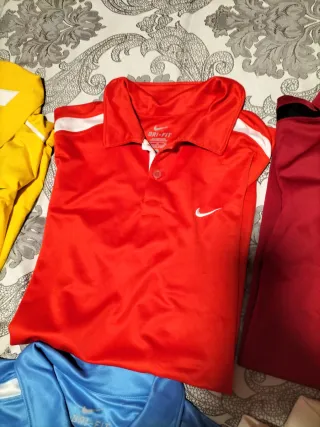 Lote 9 Polos Nike Talla S