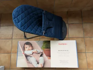 Hamaca Baby Björn Azul + Funda+ caja