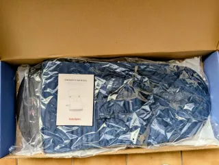 Hamaca Baby Björn Azul + Funda+ caja