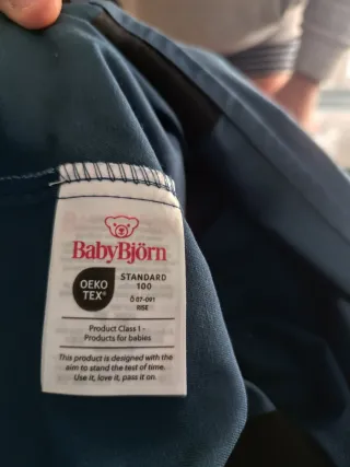 Hamaca Baby Björn Azul + Funda+ caja