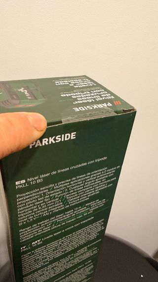 Nivel Láser Parkside PKLL 10.85 con Trípode