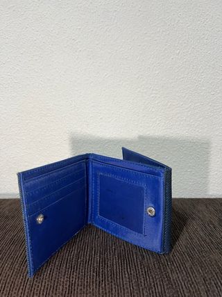 Cartera Inside doble azul