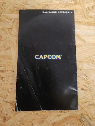 Manual Street Fighter II Super Famicom