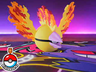 Pokéball Moltres #0146 - Figura PLA 3D Impresa