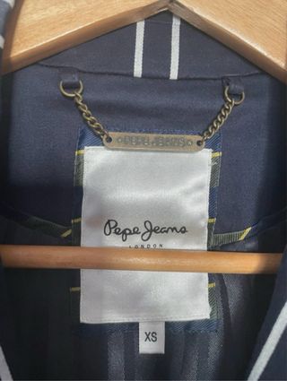Americana Pepe Jeans XS · Rayas · Estilo blazer