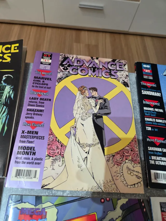 Colección Cómics Advance Comics y Marvel 1995