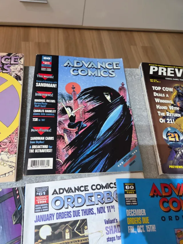 Colección Cómics Advance Comics y Marvel 1995