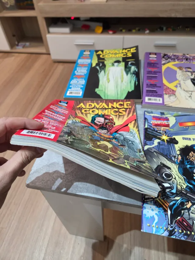 Colección Cómics Advance Comics y Marvel 1995
