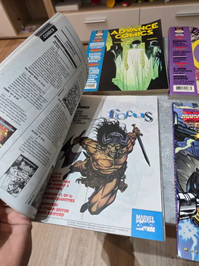 Colección Cómics Advance Comics y Marvel 1995