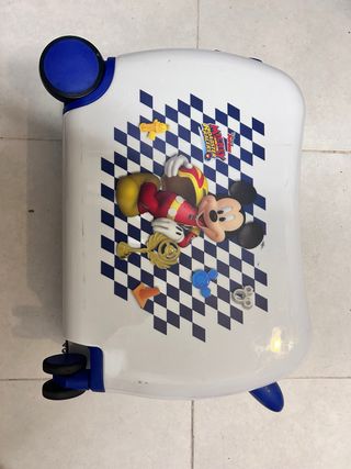 Maleta Infantil Mickey 2 Ruedas Multidireccionales