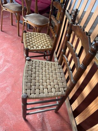 Juego de 2 Sillas Antiguas