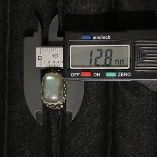 Anillo de Labradorita natural (unisexo)