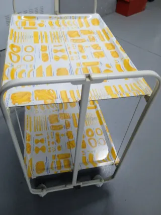 Camerera plegable 2 estantes