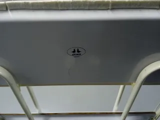 Camerera plegable 2 estantes