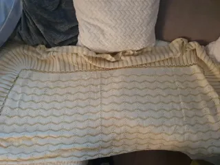 Protector cuna, cojín, sábanas y mantita Edredón.m