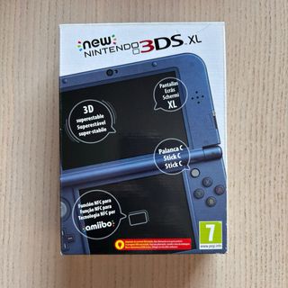New 3DS XL (IPS) Azul Metálico Completa