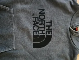 Sudadera The North Face Gris Interior Amarillo