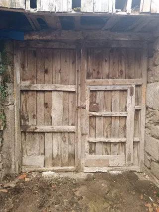 Puertas de madera para restaurar