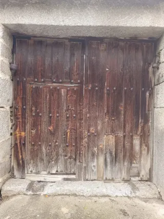 Puertas de madera para restaurar