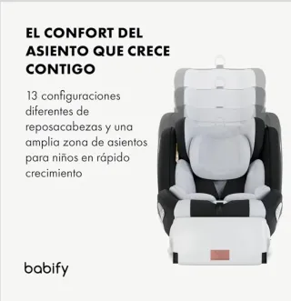 Silla Coche Isofix Giratoria 360° Bebé y niño