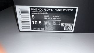 Nike MOC Flow zapatillas marrones y azules