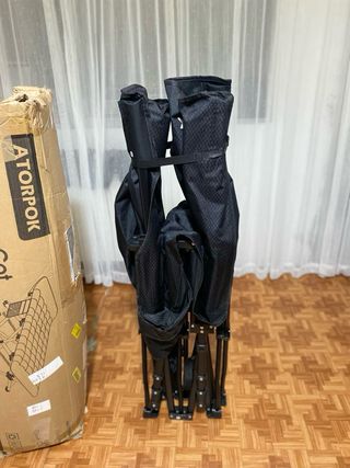 Cama plegable camping ATORPOK con colchón