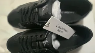 Zapatillas Calvin Klein Jeans Negras Nuevas