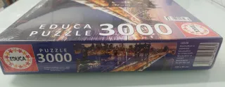 Puzzle Educa 3000. Atardecer Manhattan. Nuevo