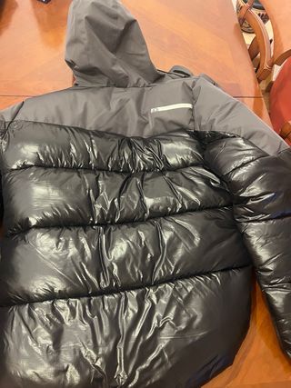 Chaqueta de nieve Ellesse gris y negra